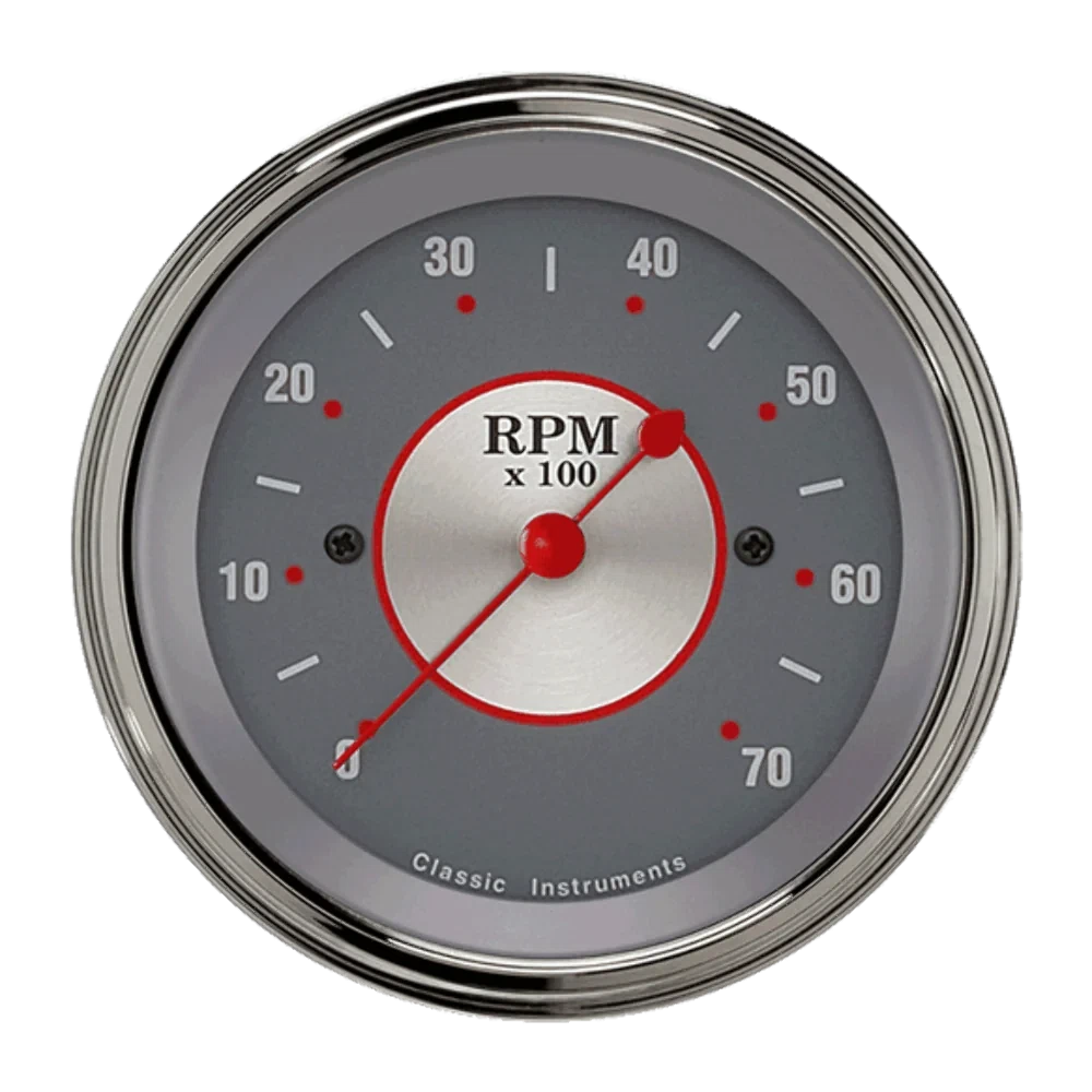 Silver Series 3 3_8_ Tachometer SS70SLF